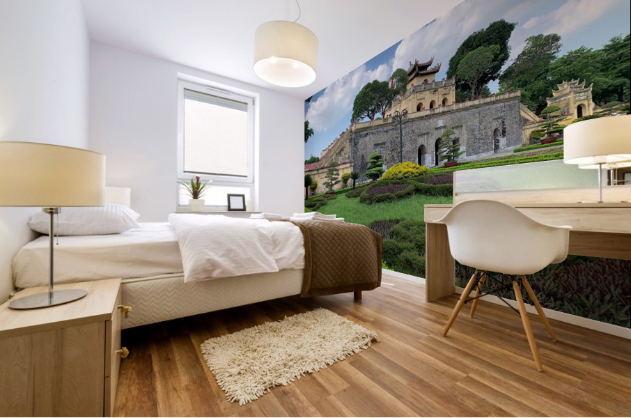 Imperial Citadel of Thang Long in Hanoi 2 Mural print