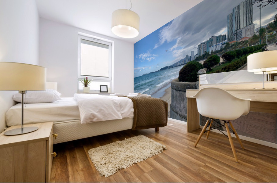 Nha Trang Beach Mural print