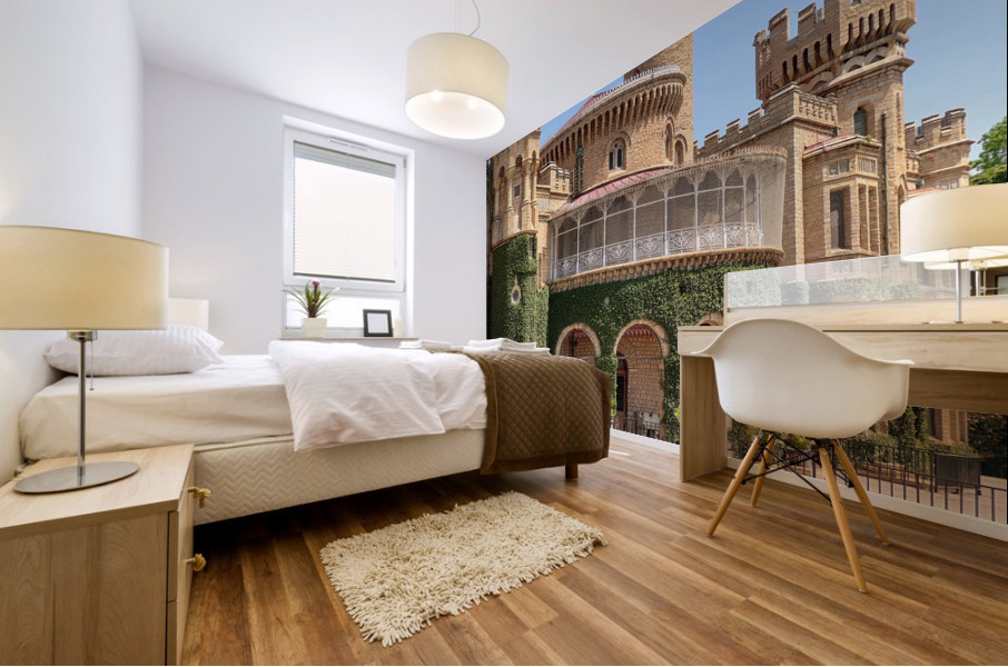 The Bangalore Palace 2 Mural print
