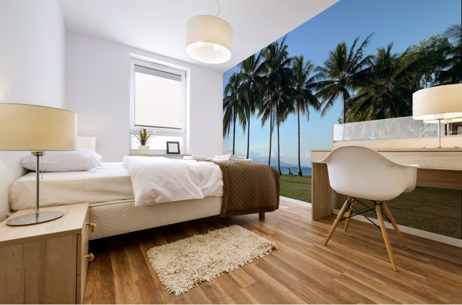 Let s Chill Under the Palm Trees Impression murale