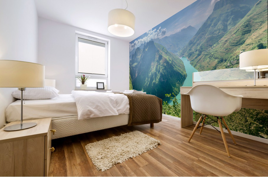 Ma Pi Leng Pass Ha Giang Vietnam 1 Mural print