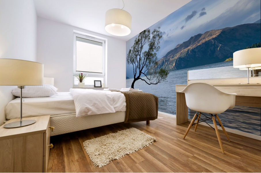 The Wanaka Tree New Zealand 2 Mural print