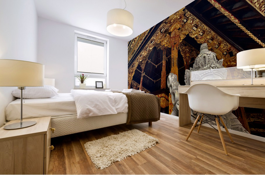 Balinese Temple Mural print