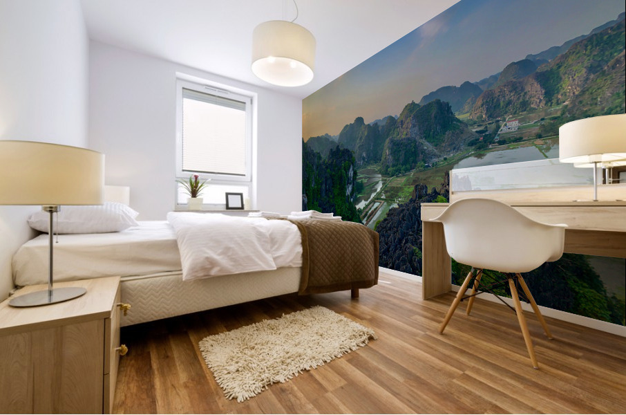 Hang Mua Viewpoint Vietnam 3 Mural print
