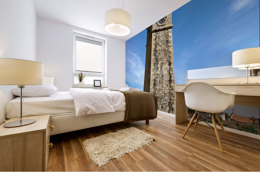 Galle Fort Clocktower Sri Lanka Mural print