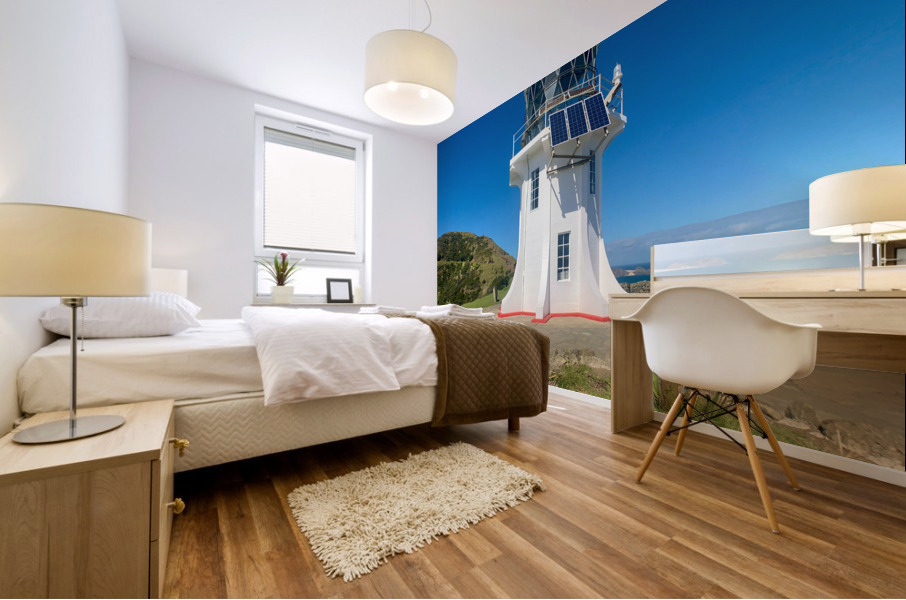 Cape Reinga Lighthouse New Zealand Mural print