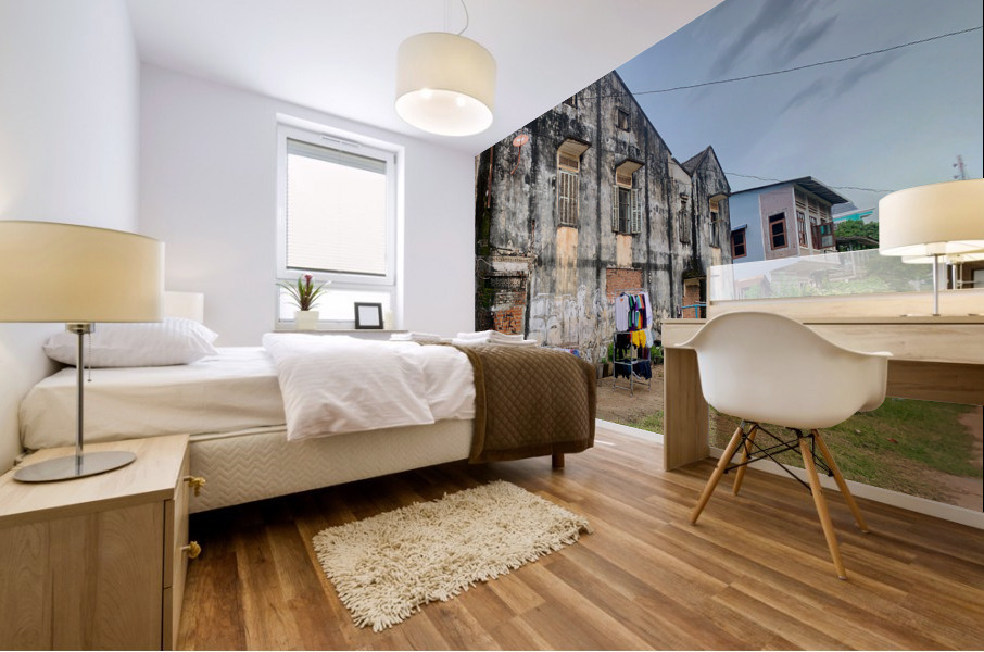 Laundry Time Mural print