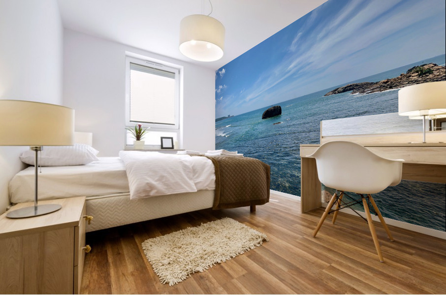 Middle Rock Ocean Mural print