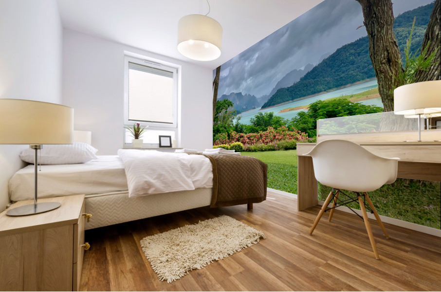 The Beautiful Khao Sok Lake Thailand 2 Mural print