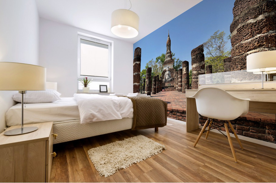 Wat Sa Si Temple 2 Impression murale