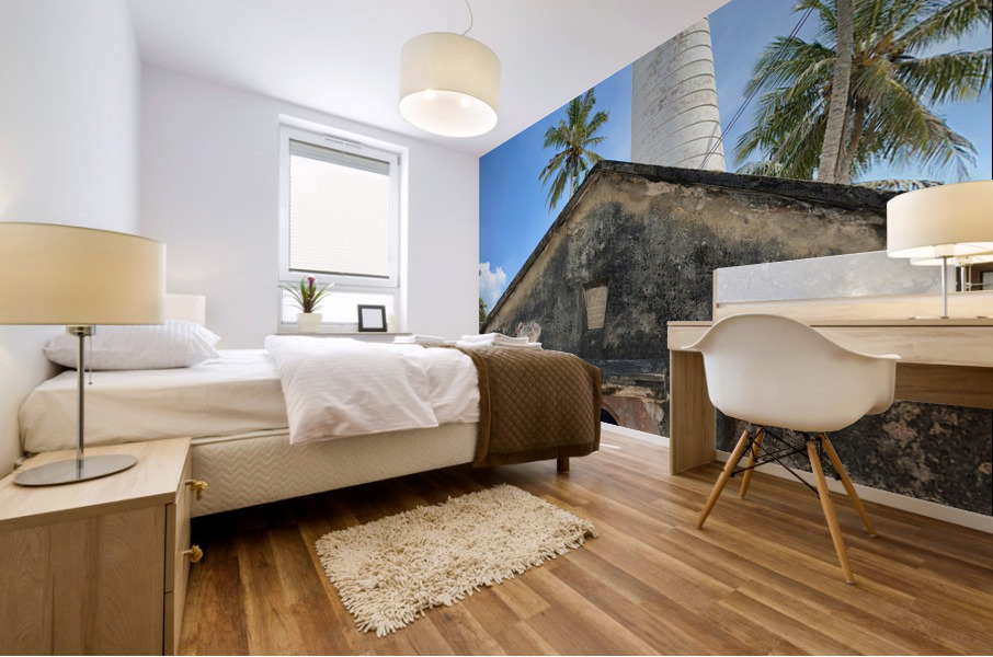 Galle Fort Lighthouse Mural print