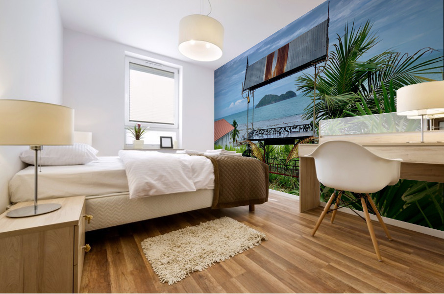 Mountain Stand Mural print