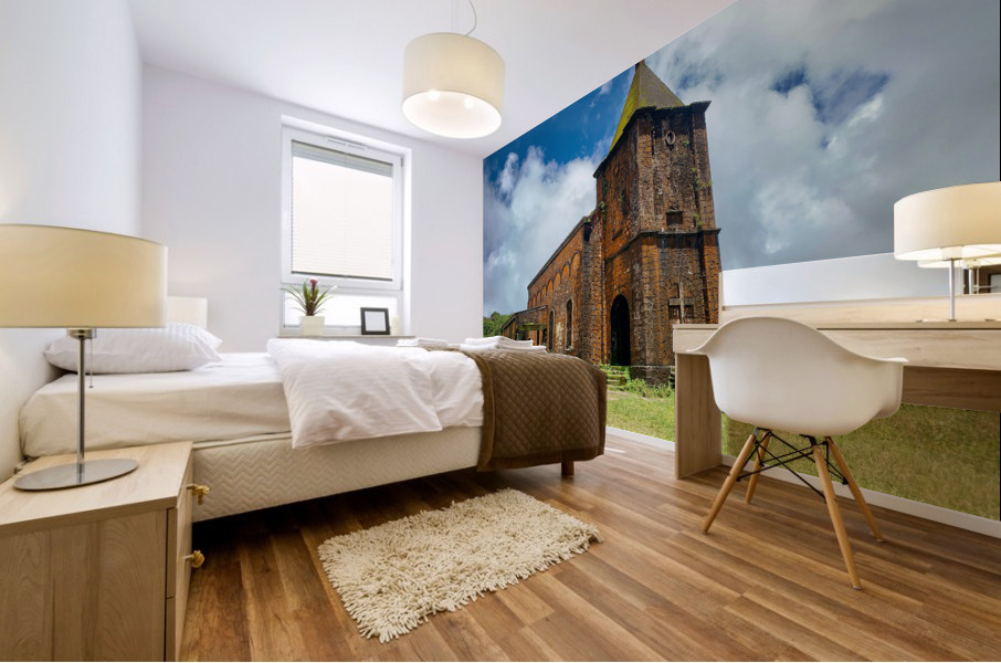 The Bokor Catholic Church Cambodia Impression murale