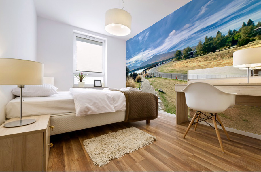 The Path to the Amazing Sky Mural print