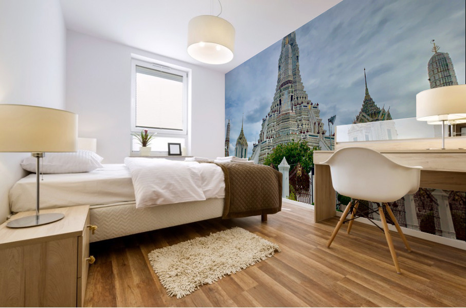 Wat Arun Temple Bangkok Thailand Mural print