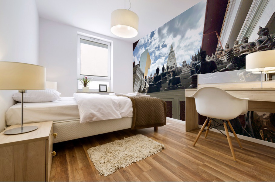 Gangaramaya Temple in Colombo Sri Lanka 1 Mural print