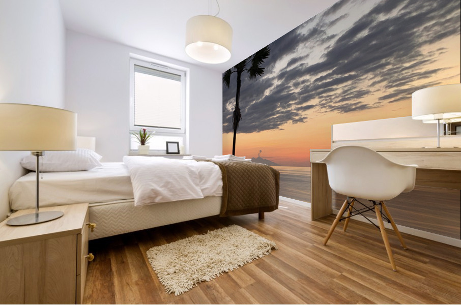 Volcano Far Ahead 1 Mural print