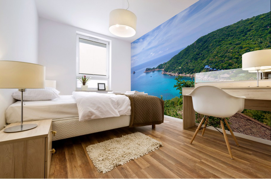 Aow Luek Bay Koh Tao Mural print