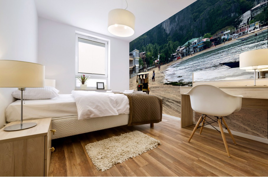 El Nido Beach Philippines Mural print