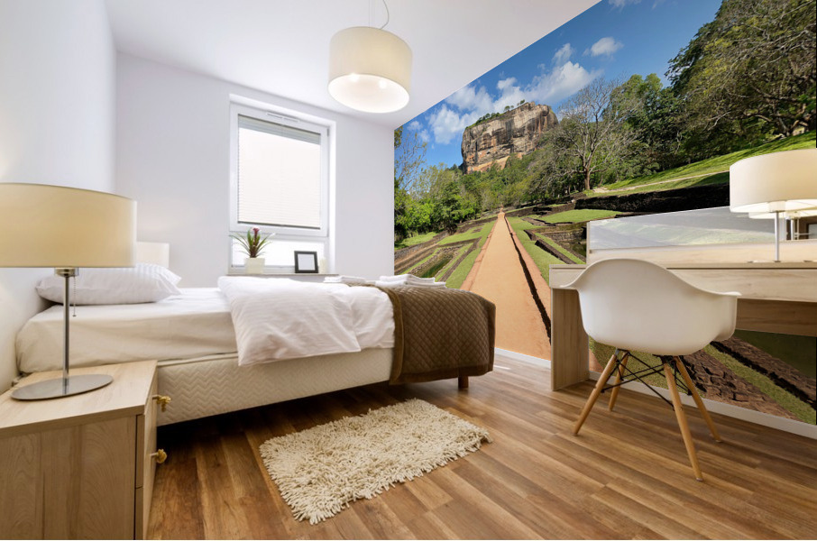 On Sigiriya s Path Mural print