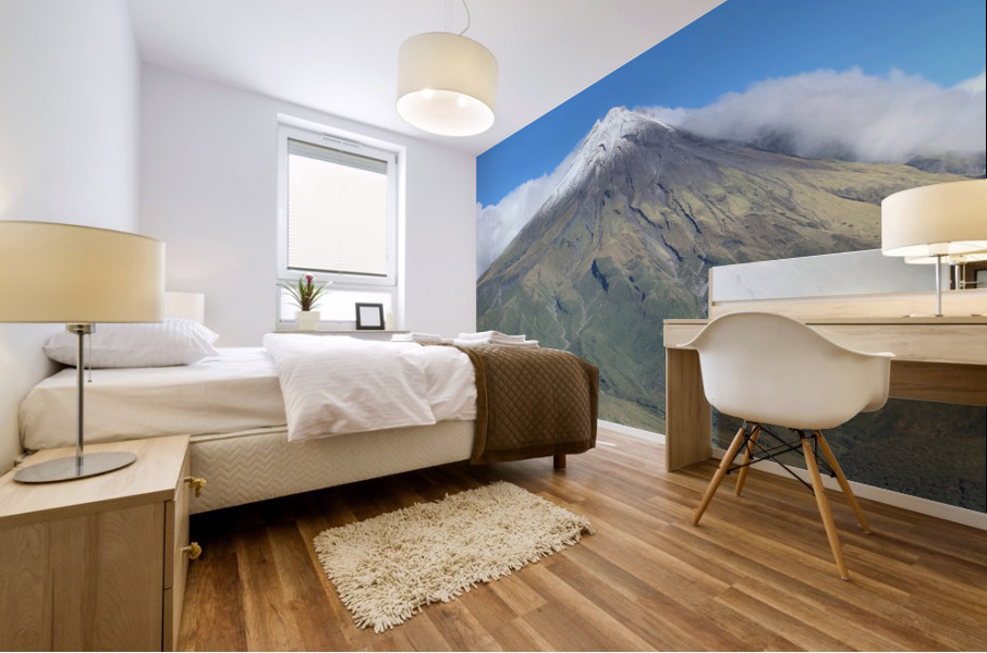 Mount Taranaki New Zealand 2 Mural print