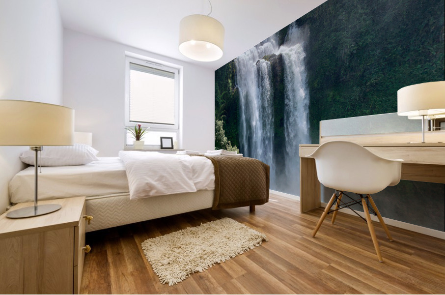 Tad Yuang Waterfalls Laos Impression murale