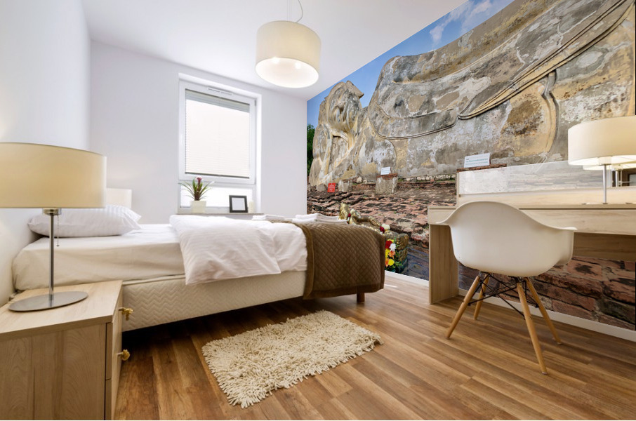 Ayutthaya Historical Park Temples 4 Mural print