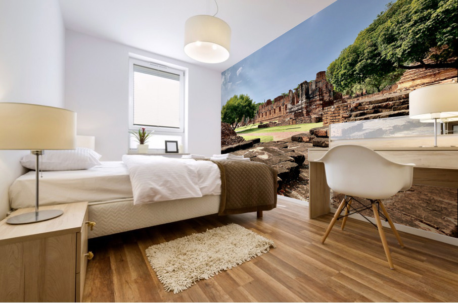 Ayutthaya Historical Park Temples 9 Impression murale