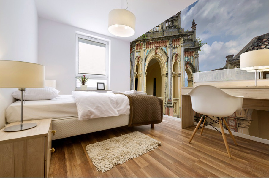 Bac Ha Palace Vietnam Mural print