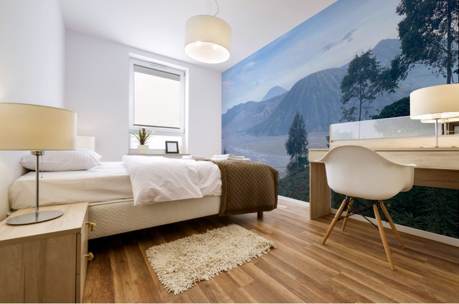 Mount Bromo at Sunset Indonesia 3 Mural print