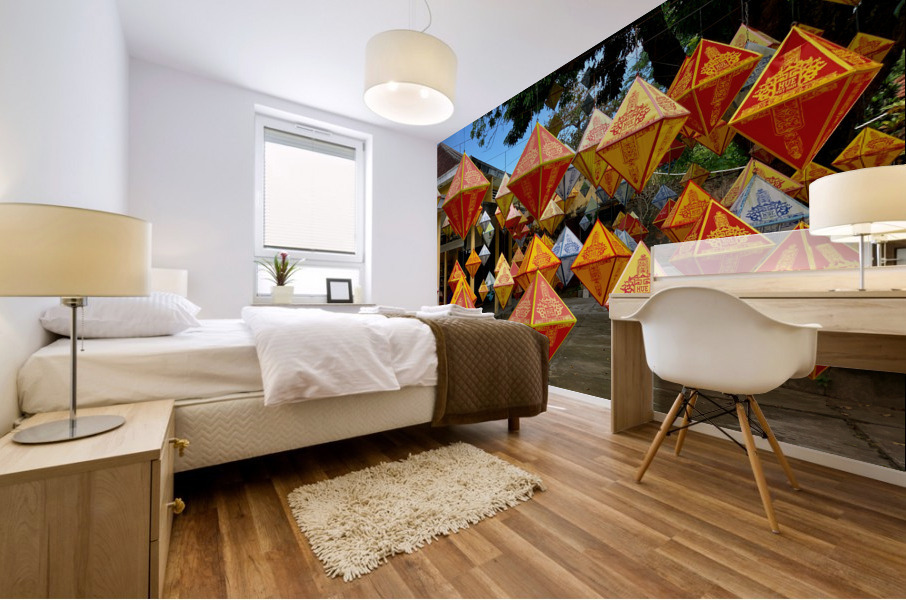 Vietnamese Lanterns Impression murale