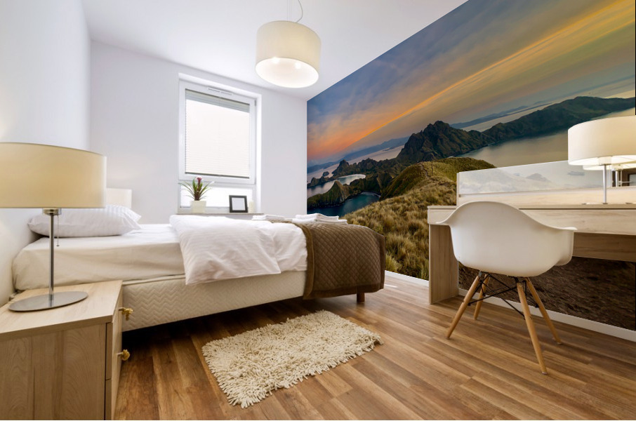 Padar Island Indonesia 2 Mural print