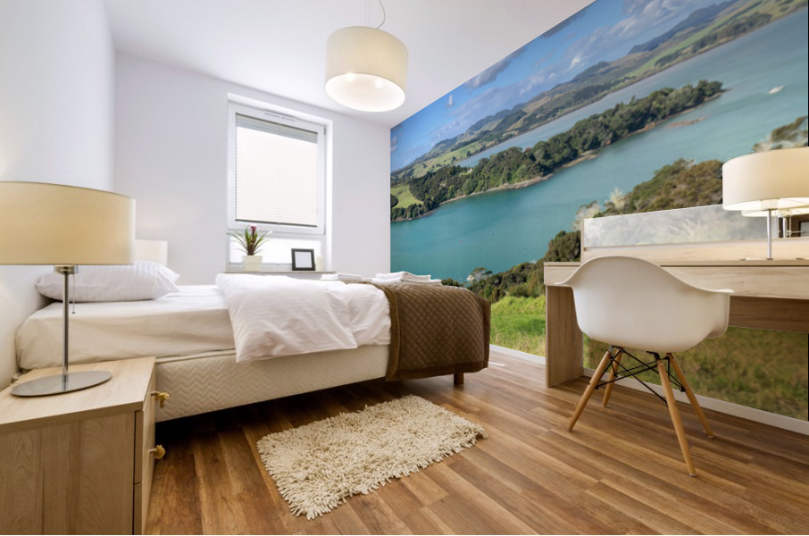 Viewpoint in Rangikapiti Pa Historic Reserve New 2 Mural print