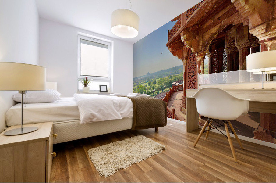 Agra Fort 13 Mural print