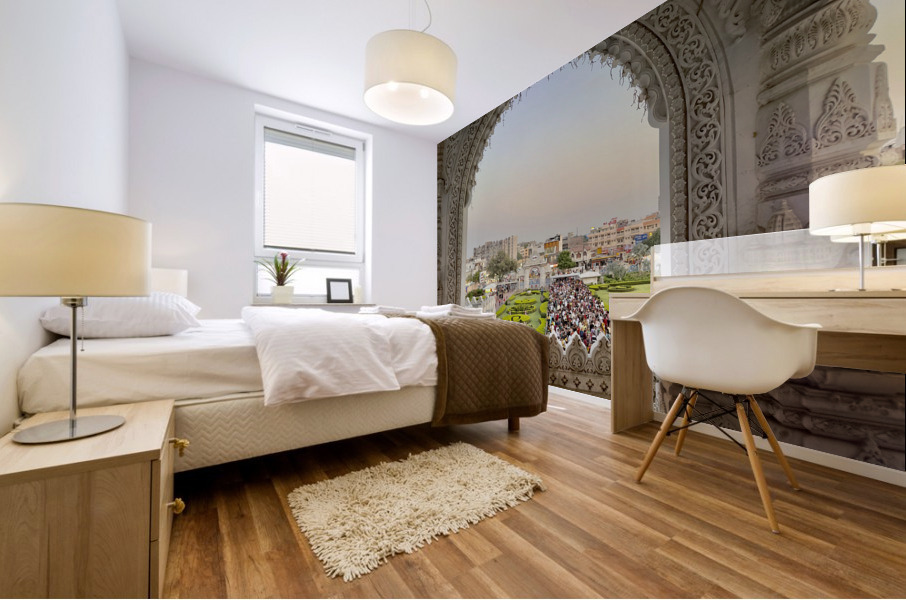 Prem Mandir Vrindavan 3 Impression murale