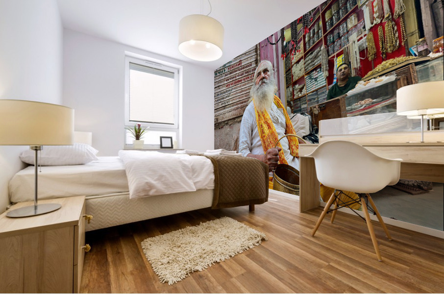 Vishram Ghat Temple 5 Mural print