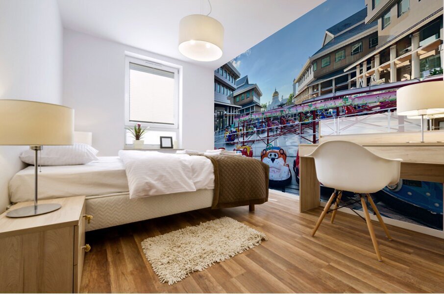 Carnival in Bandar Seri Begawan Brunei Mural print