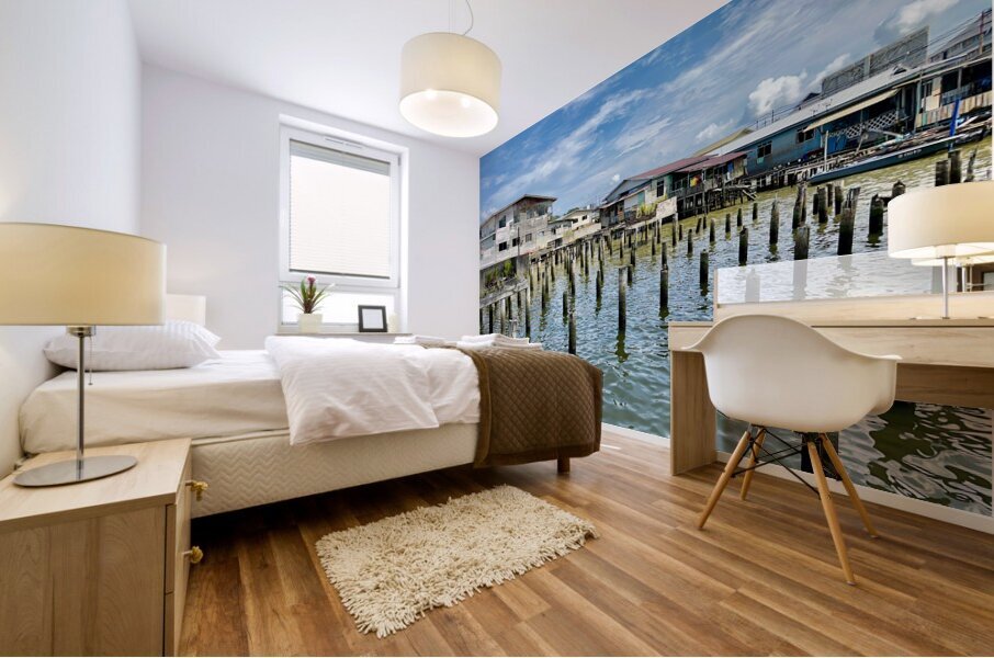 Kampong Ayer Floating Village Brunei 7 Mural print