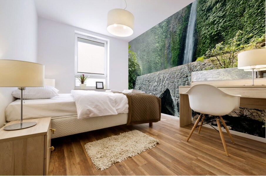 Munduk Waterfalls Bali 3 Mural print