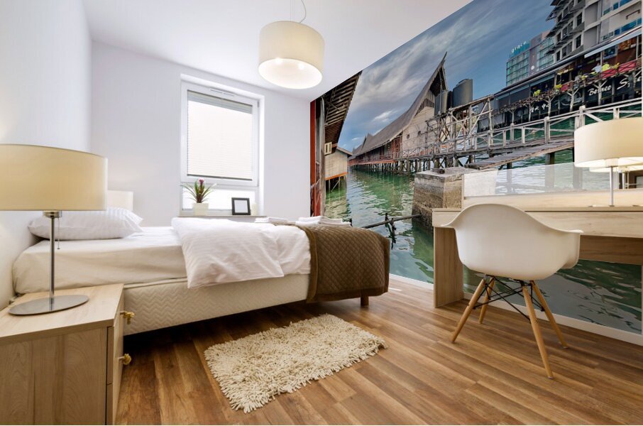 Semporna Marina Borneo 4 Mural print