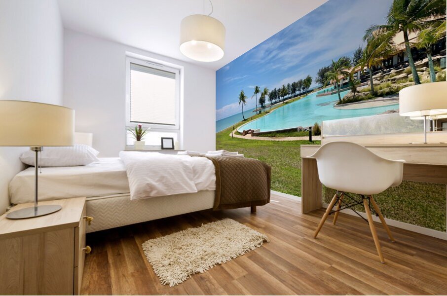 The Empire Brunei 8 Mural print