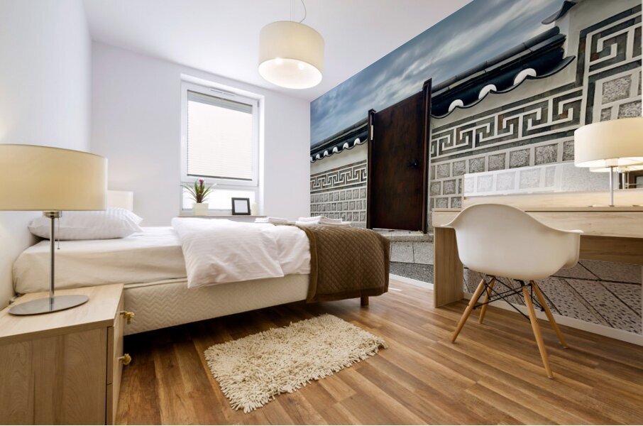 Bukchon Hanok Village Seoul Korea 2 Mural print