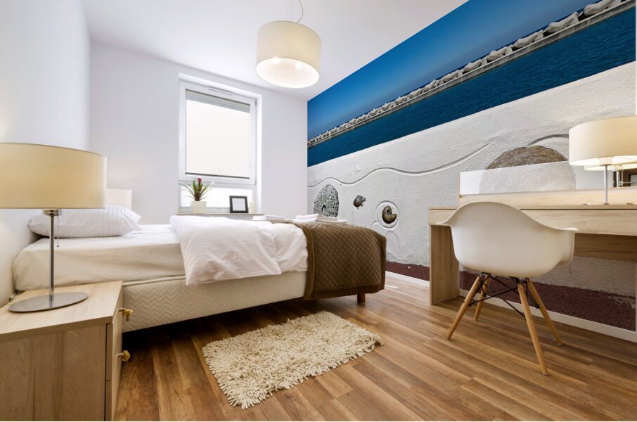 Boardwalk Jeju South Korea 2 Impression murale