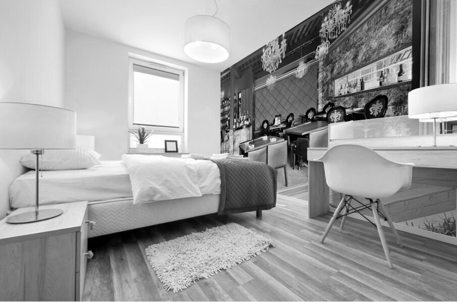 Chic Bistro Seoul South Korea Mural print