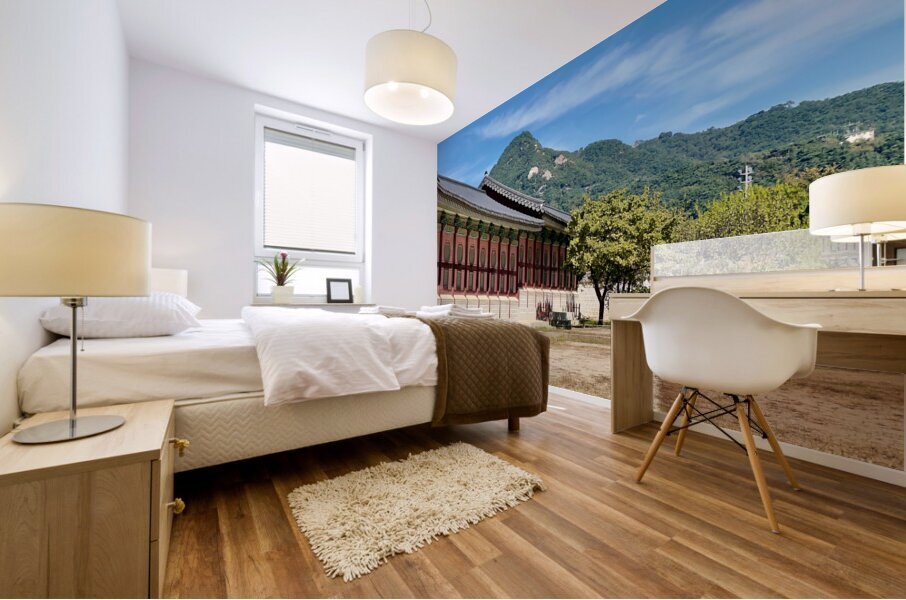 Gyeongbokgung Palace Seoul Korea 6 Mural print