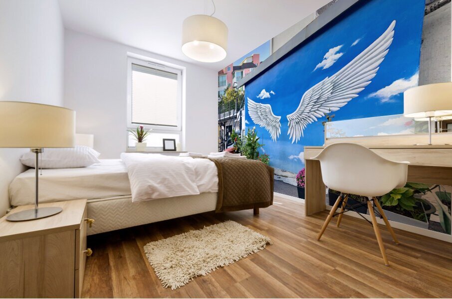 Ihwa Mural Village Seoul Korea 2 Mural print