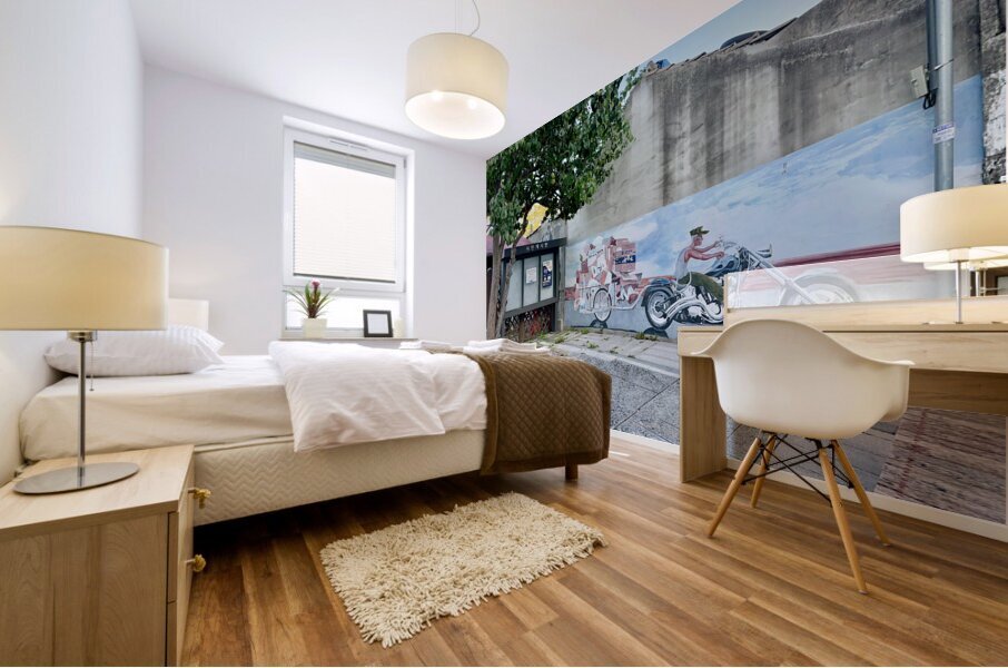 Ihwa Mural Village Seoul Korea 1 Mural print