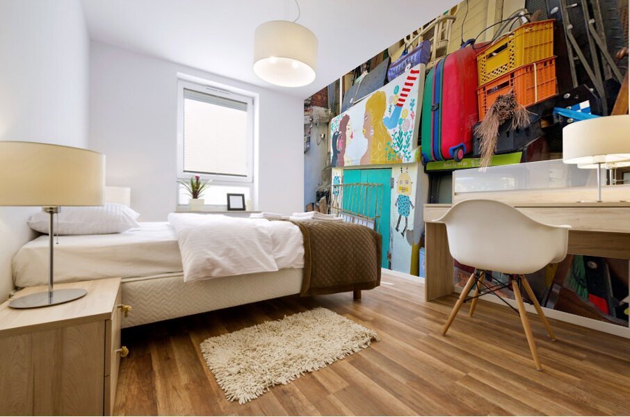 Ihwa Mural Village Seoul Korea 9 Mural print