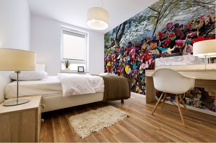 Namsan Tower Seoul South Korea 2 Mural print