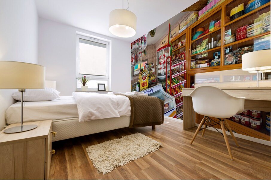 Old General Store Seoul South Korea 1 Mural print